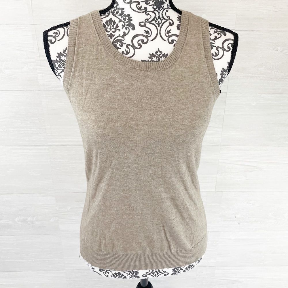 Lafayette 148 New York Cashmere Blend Shell Tank